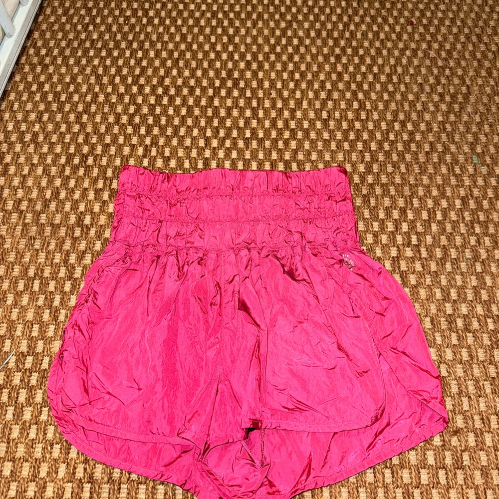 Free People The Way Home Pink Shorts